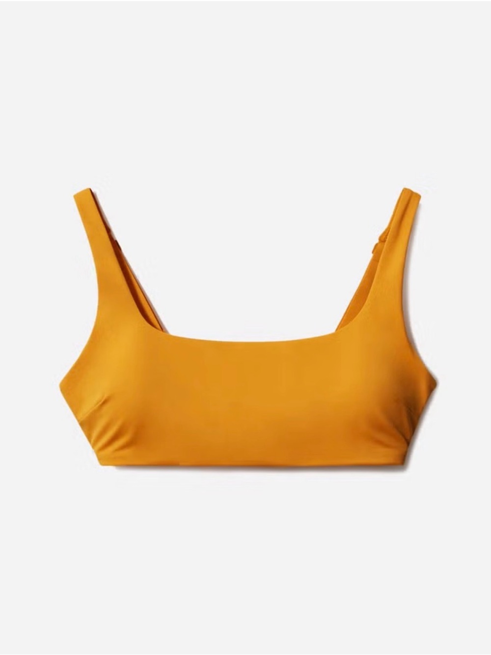 NEW! Everlane The Square-Neck Bikini Top – Marigold | Size M